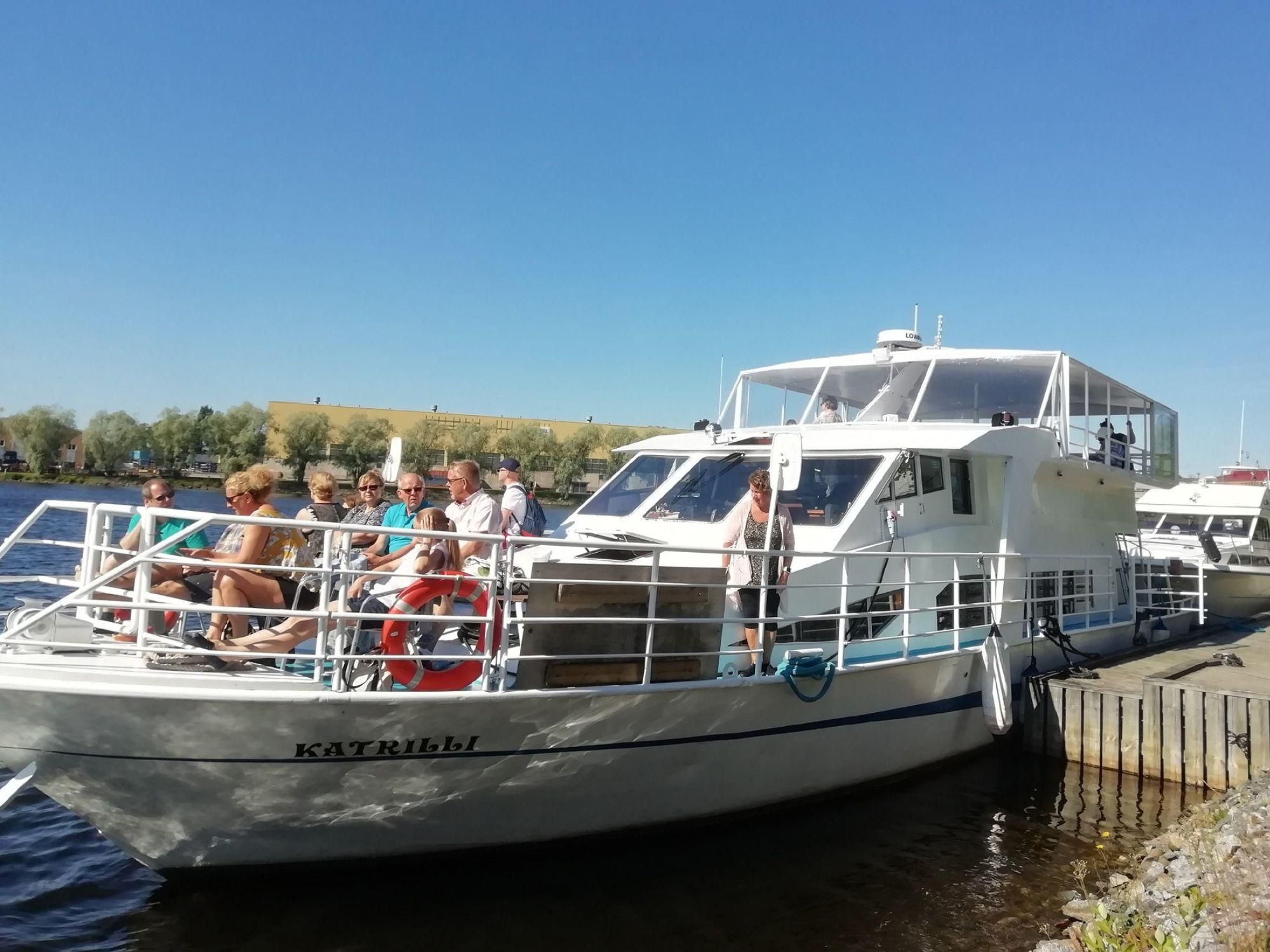 Bootsfahrt von Savonlinna nach Punkaharju – One-Way mit der M/S Katrilli