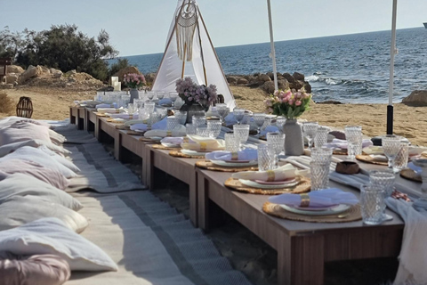 Cipro: esperienza di picnic privato di lussoCipro: esperienza di picnic di lusso privato