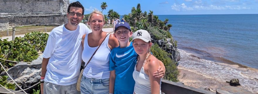 Tulum : visite guidée de la zone archéologique avec accès à la plage