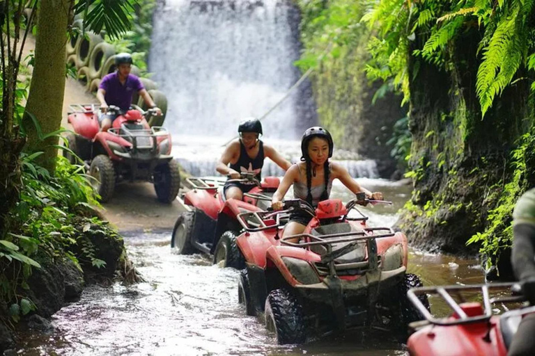 Bali: Avventura in quad ATV Trasferimenti privati e brividoBici in tandem senza trasferimenti