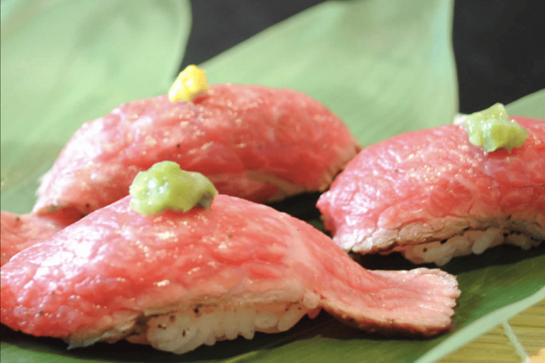 Kobe’s Top Restaurant Reservation for A5 Kobe Beef & Sushi Kobe Beef Special Meal Set (Sashimi & Sirloin Steak)