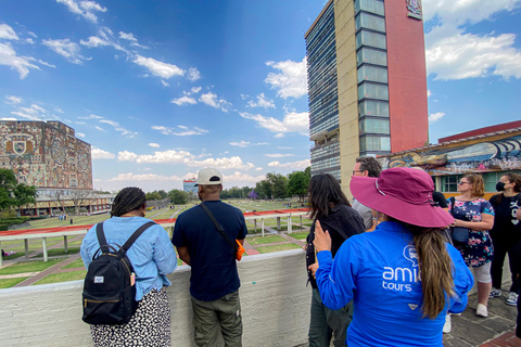 تيوتيهواكان، غوادالوبي، زوتشيميلكو كويواكان وفريدا كاهلوجولة في ضريح تيوتيهواكان وزوتشيميلكو وغ