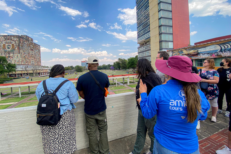 تيوتيهواكان، غوادالوبي، زوتشيميلكو كويواكان وفريدا كاهلوجولة في ضريح تيوتيهواكان وزوتشيميلكو وغ