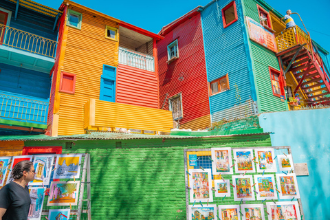 Visite de Buenos Aires La Boca avec photoshoot et boissons