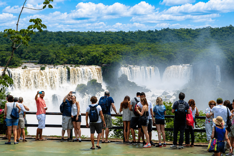 Full-Day Tour of the Falls from Brazil and Argentina, and Macuco Safari