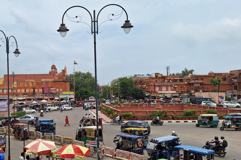 Excursão a pé pela cidade rosa com a gente (uma caminhada histórica em Jaipur)