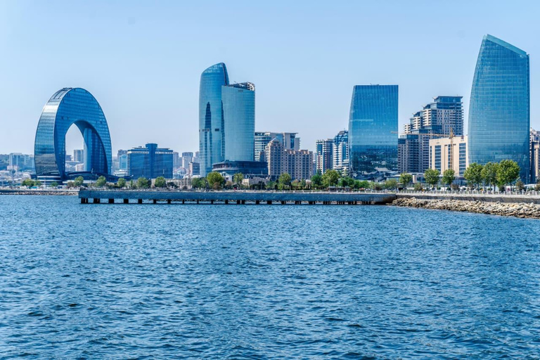 Baku City Tour Walk,Bike,Scooter or Private Car, (optionals) Baku City Walking Tour with Professional Guide