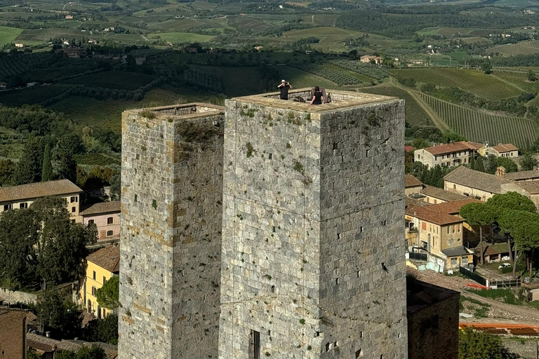Tour di Siena e San Gimignano in van da Lucca o Pisa