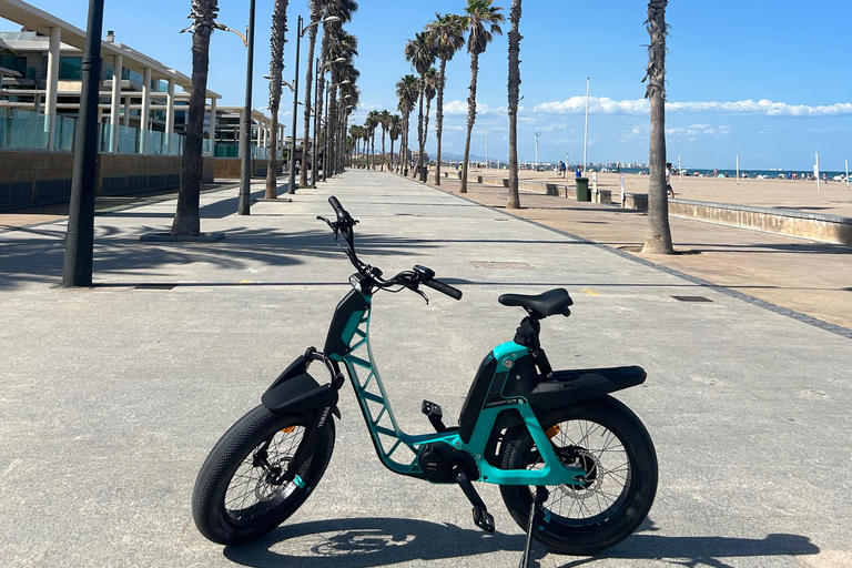 Valencia alles in één: stranden, oude stad &amp; stadskunsten per E-bikeGedeelde Tour Valencia Alles in één