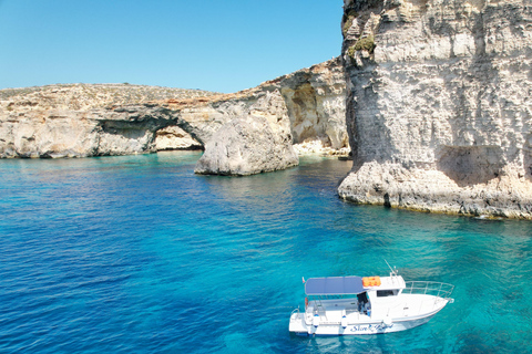 Malta:Blue Lagoon, Comino &amp; Gozo Private Boat Cruise &amp; Trips