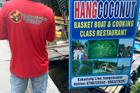 Tour del mercato, giro in barca a cesto e lezione di cucina con HangcoconutCompletamente funzionante