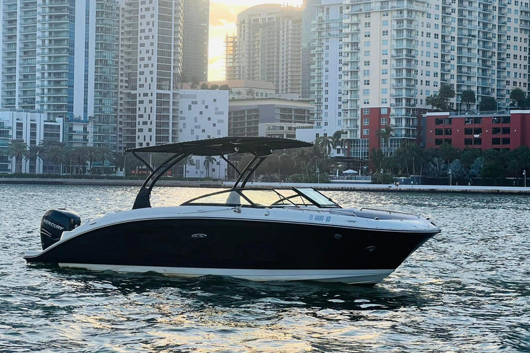 Miami: Tour en barco privado con guía