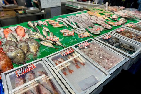 Kanazawa: 2-Hour Private Tour of Omicho Market with Tastings Not Included Food Tasting Expense