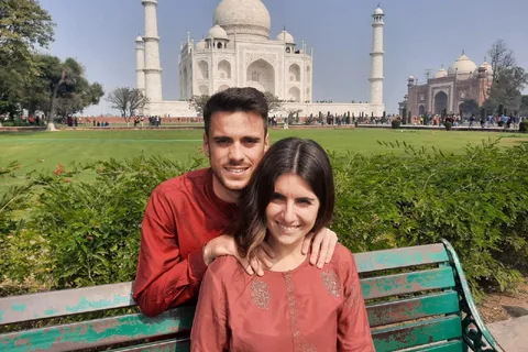 Agra: Visita il Taj Mahal e vivi una tranquilla passeggiata nei villaggi