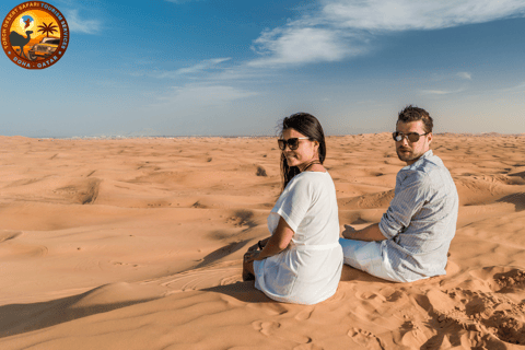 Desert Safari Qatar Camel Sandbording sunrise/sunset tour