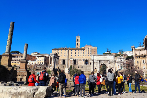 Rom: Kolosseum Arena, Forum Romanum, Palatin Hügel Tour