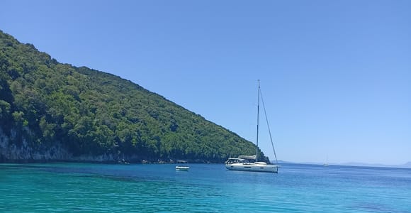 Syvota & Blue Lagoon cruise with BBQ and beach stop