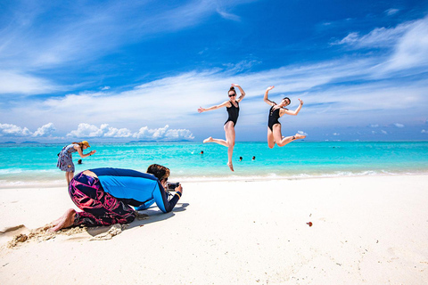 Från Krabi: Dagstur till Maya Bay, Bamboo och Phi Phi-öarna