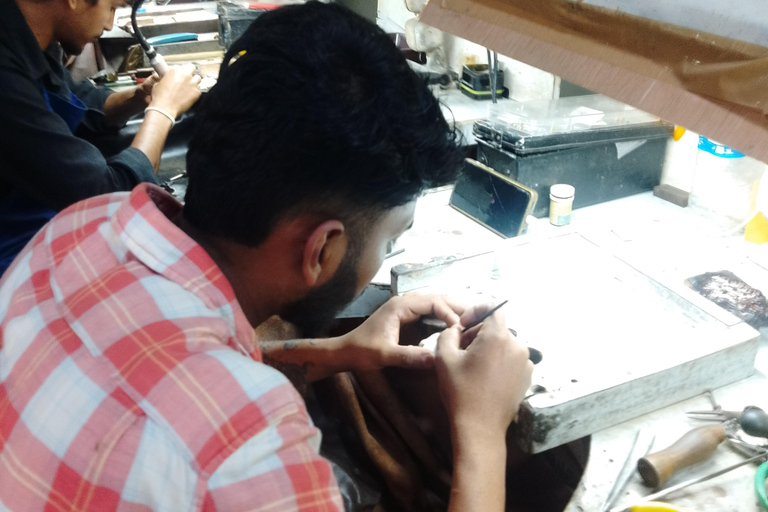 Kandy Traditional Jewelry making with gem cutting experience