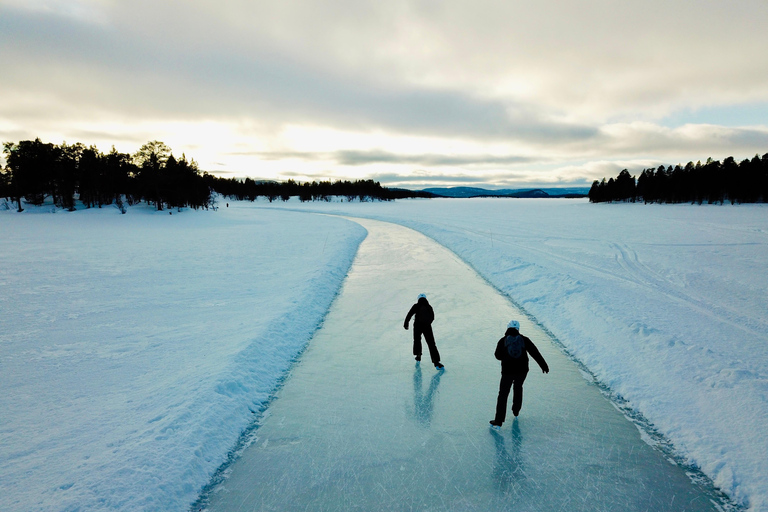 From Saariselkä: Ice-skating on Frozen Lake Inari From Saariselkä: Ice-skating onFrozen Lake Inari NO TRANSFER