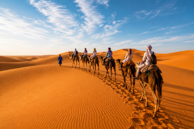 From Fes to Marrakech: 3-Day Merzouga Desert Tour Shared Desert Tour With Standard Camp