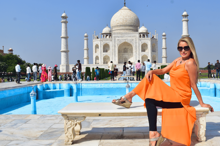 From Jaipur : Private Taj Mahal and Agra Tour By CarCar with Driver and Private Tour Guide