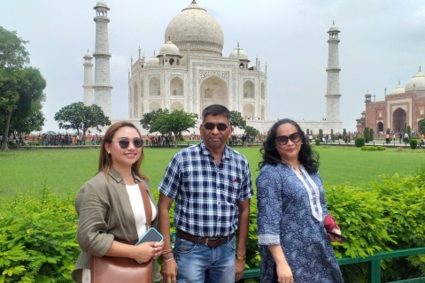 Journée complète à Agra avec guide touristiqueVoiture+guide uniquement