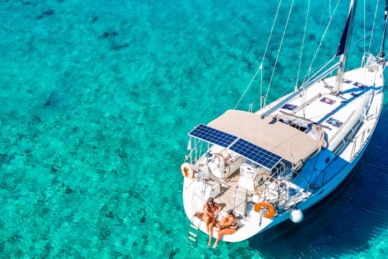 Chania: Sailing Cruise with Snorkeling & Meal Private Sailing Cruise with Hotel Pickup and Drop-off