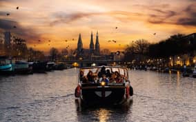 Amsterdam Evening (Sunset) Canal Cruise w/ optional drinks