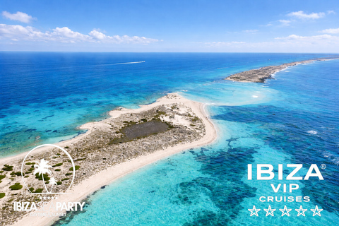 Ibiza: Formentera VIP Boat Paella, BBQ, OpenBar, DJ & Sunset BASIC TICKET with 5h Open Bar & Breakfast