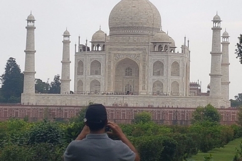 Taj Mahal i inne zabytki Zdobądź przewodnik po lokalnych atrakcjachCałodzienna torba Taj Mahal Agra Fort Baby Taj Mehtab