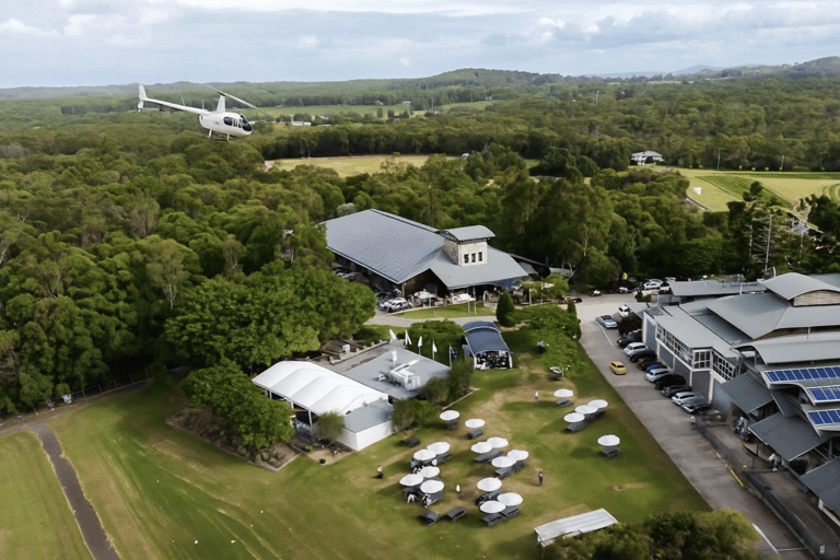 Brisbane: 2.5 Hour Luxury Helicopter & Wine Tour Experience