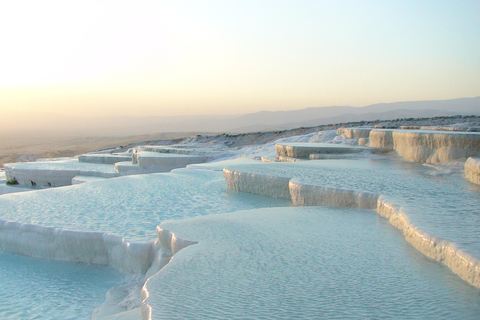 From Marmaris: Pamukkale & Hierapolis Guided Day Trip Pamukkale Entry Excluded