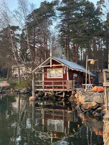 Furuvik seaside sauna: Sauna and Cold Plunge Experience