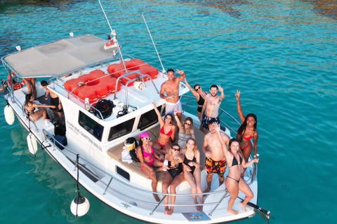 Comino : Blue Lagoon, Sea-caves + Gozo with swimming stops