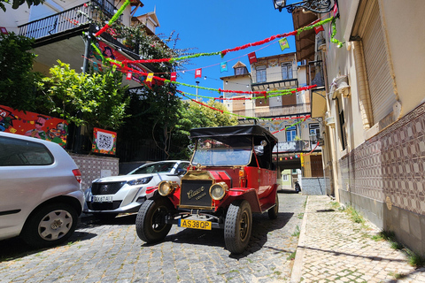 Lizbona: Wycieczka na pokładzie Classic TukKlasyczna wycieczka po Lizbonie 4 godziny