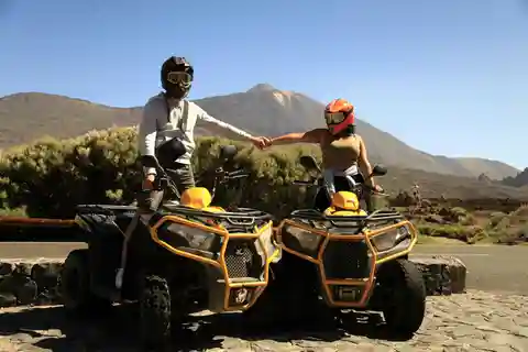 Teneriffa: fyrhjulingstur för att besöka Teide nationalpark på dagen
