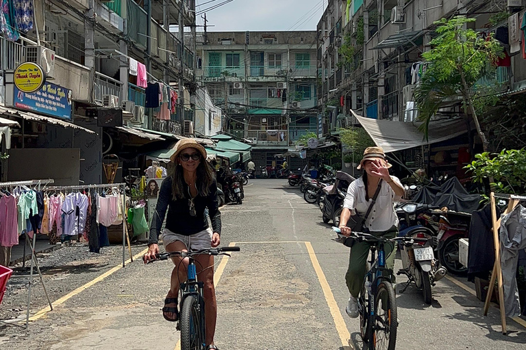 Passeio turístico de bicicleta pela cidade de Ho Chi Minh