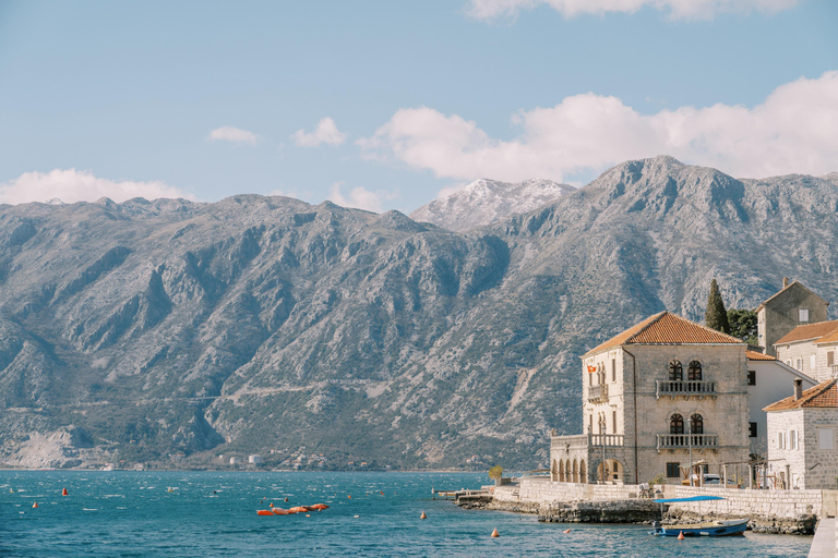 Kotor : Tour en bateau en groupe - Grotte bleue - Notre-Dame-des-Roches