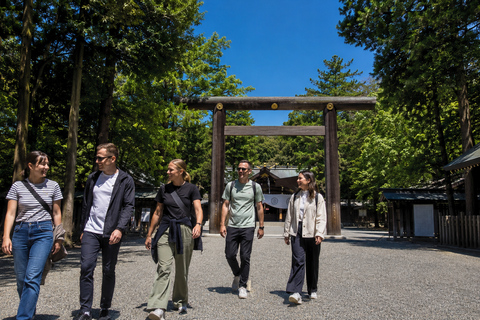 Sapporo: Hokkaido Shrine, Forest & Local Café Walk