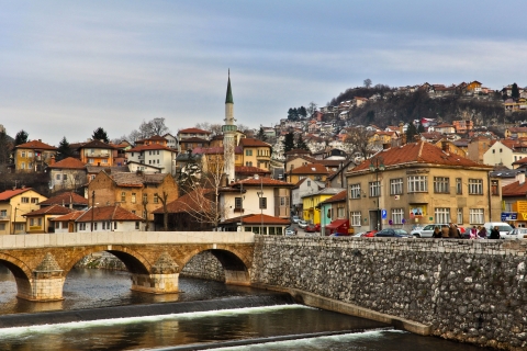 Sarajevo Old Town Walking Tour, Bosnian Ethnic Food & Coffee Private Tour English