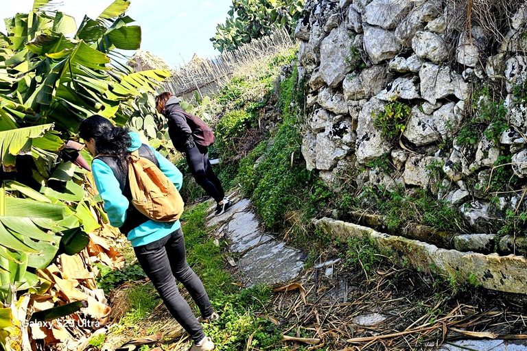 Gozo svelato: Tour guidato di escursionismo con bouldering