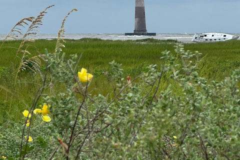 2 uur privé boottocht op de rivier met stop bij Morris Island