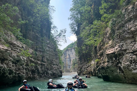From Berat: Osumi Canyon Adventure & Picnic Lunch From Berat: Osumi Canyon Rafting Experience & Picnic