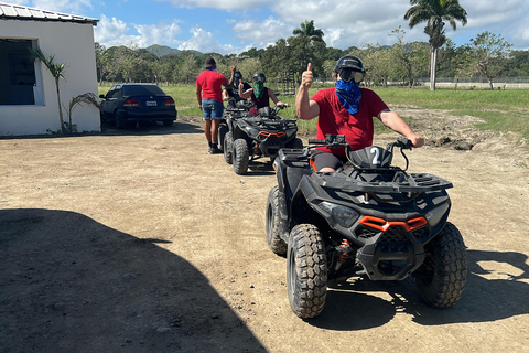 Puerto Plata: 4 Wheel on the road