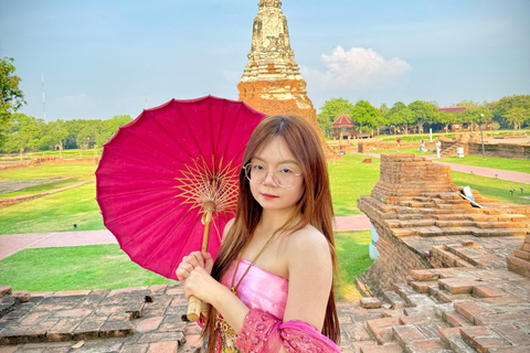 Bangkok: prywatna wycieczka do Ayutthaya, wpisanej na listę dziedzictwa UNESCOBangkok: prywatna wycieczka śladami dziedzictwa kulturowego Ayutthaya