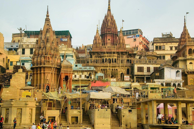 Delhi: 6 Days Golden Triangle Tour with Varanasi & Boat Ride Only Private Tour Guide