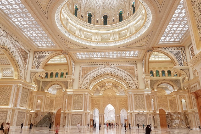 Desde Abu Dhabi : Visita a la Mezquita del Jeque Zayed y Qasr Al WatanSharing English Tour