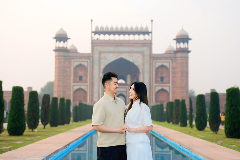 From Delhi: Private Taj Mahal & Agra Day Tour with 5* Meal Private Tour From Delhi - Car, Guide, Tickets & 5-Star Meal