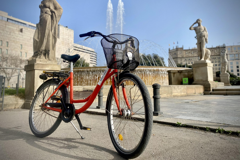 Barcelona: Full-Day Bike/E-Bike Rental with Helmet and Lock 2-Hour E-Bike Rental